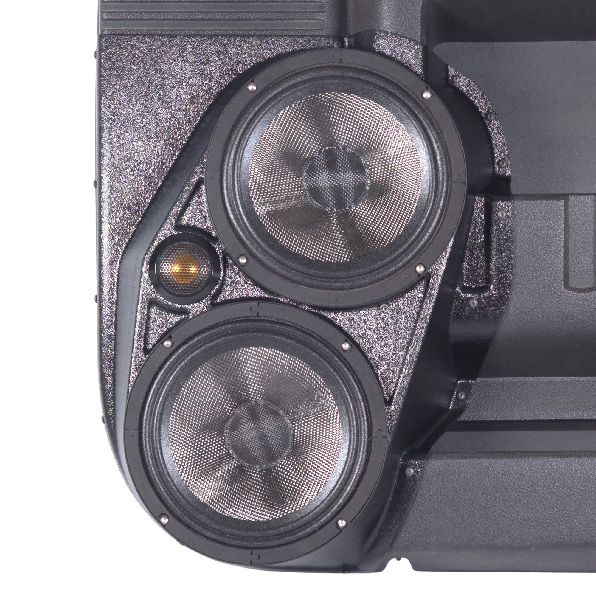 Dual 8" + 2" Front Door Speaker Pods – 2008–2016 Ford F-250 & F-350 - Image 2