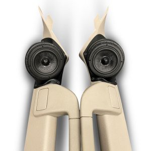3.5" A-Pillar Speaker Pods – 2008–2009 Ford F-250 & F-350