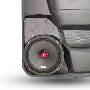 8" Rear Door Speaker Pods – 2009–2018 Dodge Ram • 2019–2024 Dodge Ram Classic • 2019–2025 Dodge Ram 2500 – Mega Cab