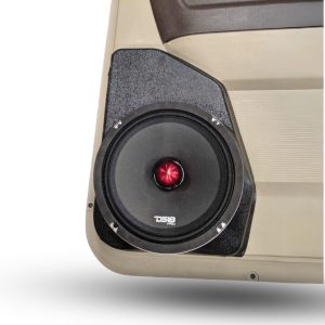 8" Rear Door Speaker Pods – 2009–2018 Dodge Ram • 2019–2024 Dodge Ram Classic • 2019–2025 Dodge Ram 2500 – Quad Cab