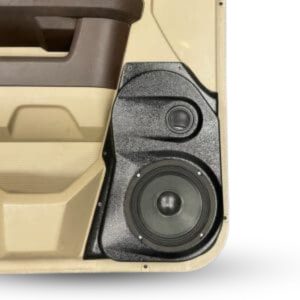 6.5" + 2" Tweeter Front Door Speaker Pods – 2009–2018 Dodge Ram • 2019–2024 Dodge Ram Classic • 2019–2025 Dodge Ram 2500
