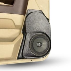 6.5" Front Door Speaker Pods – 2009–2018 Dodge Ram • 2019–2024 Dodge Ram Classic • 2019–2025 Dodge Ram 2500