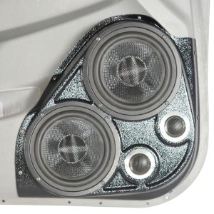 Dual 6.5" + Dual 2" Tweeter Front Door Speaker Pods – 2009–2015 Toyota Tacoma