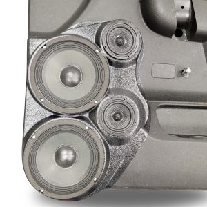 Dual 6.5" + Dual 3.5" Front Door Speaker Pods – 2010–2013 Chevrolet Silverado & GMC Sierra – Lower Handle