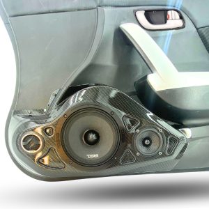 6.5", 3.5" + 2" Tweeter Front Door Speaker Pods – 2012–2015 Honda Civic Coupe – 2-Door