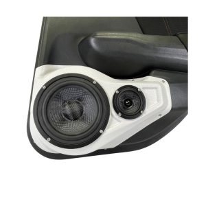 6.5" + 3.5" Rear Door Speaker Pods – 2012–2015 Honda Civic Sedan – 4-Door