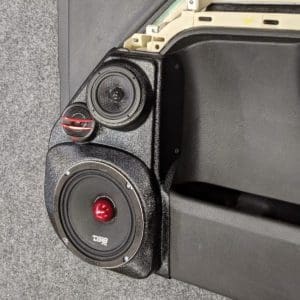 6.5" + 3.5" + 2" Tweeter Front Door Speaker Pods – 2014–2018 Chevrolet Silverado & GMC Sierra - Image 2