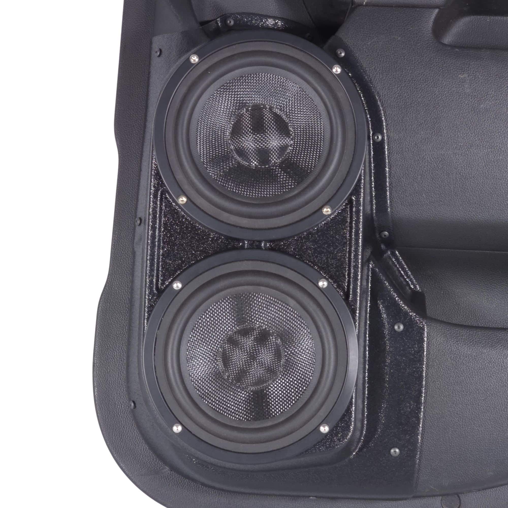 Dual 6.5" Rear Door Speaker Pods – 2014–2018 Chevrolet Silverado & GMC Sierra – Extended Cab - Image 2