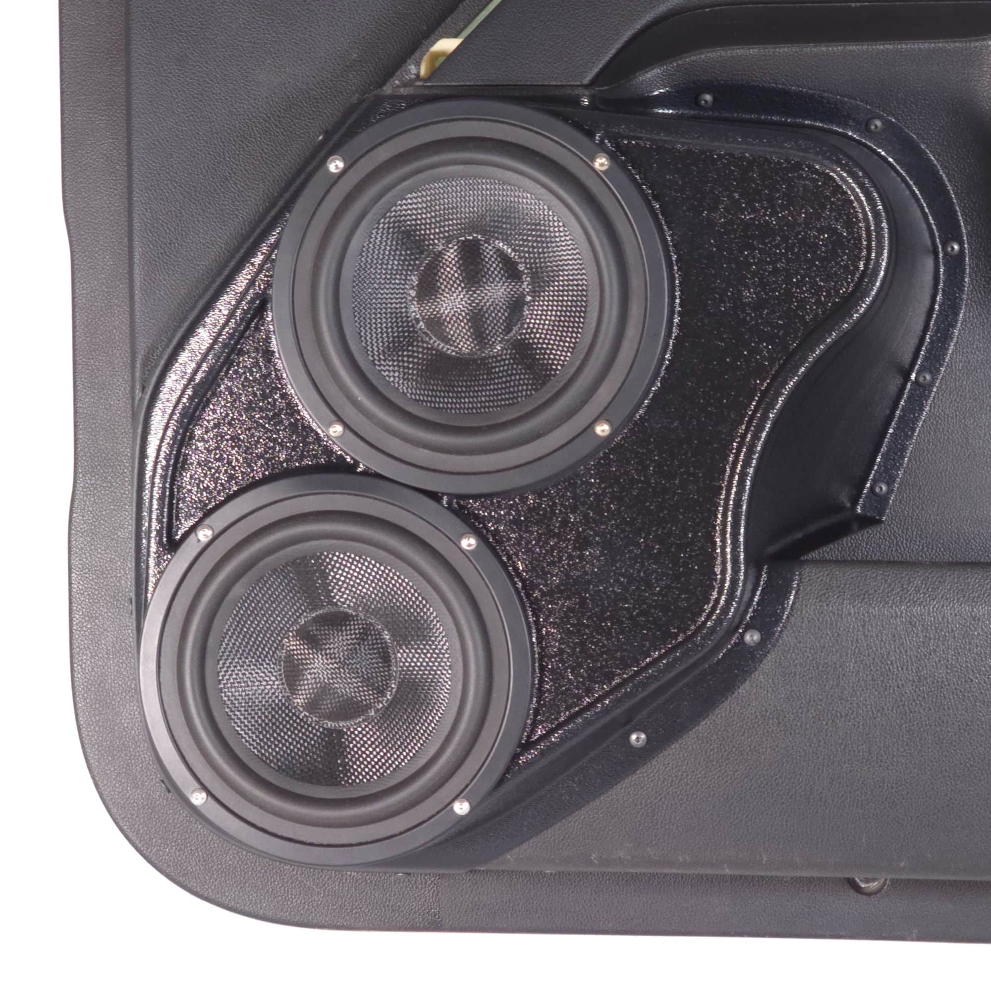 Dual 6.5" Front Door Speaker Pods – 2014–2018 Chevrolet Silverado & GMC Sierra – Alternate Style - Image 2