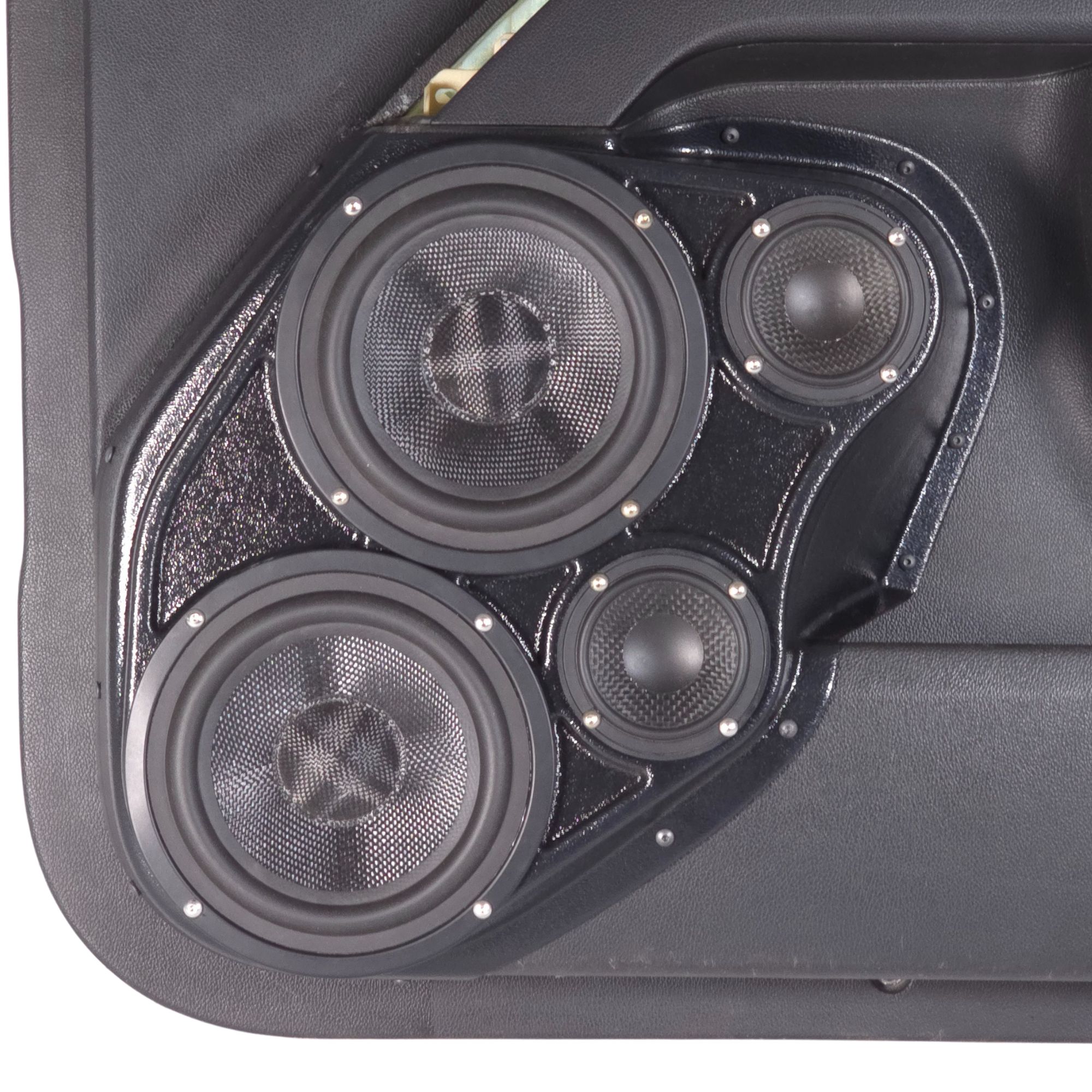 Dual 6.5" + Dual 3.5" Front Door Speaker Pods – 2014–2018 Chevrolet Silverado & GMC Sierra - Image 2