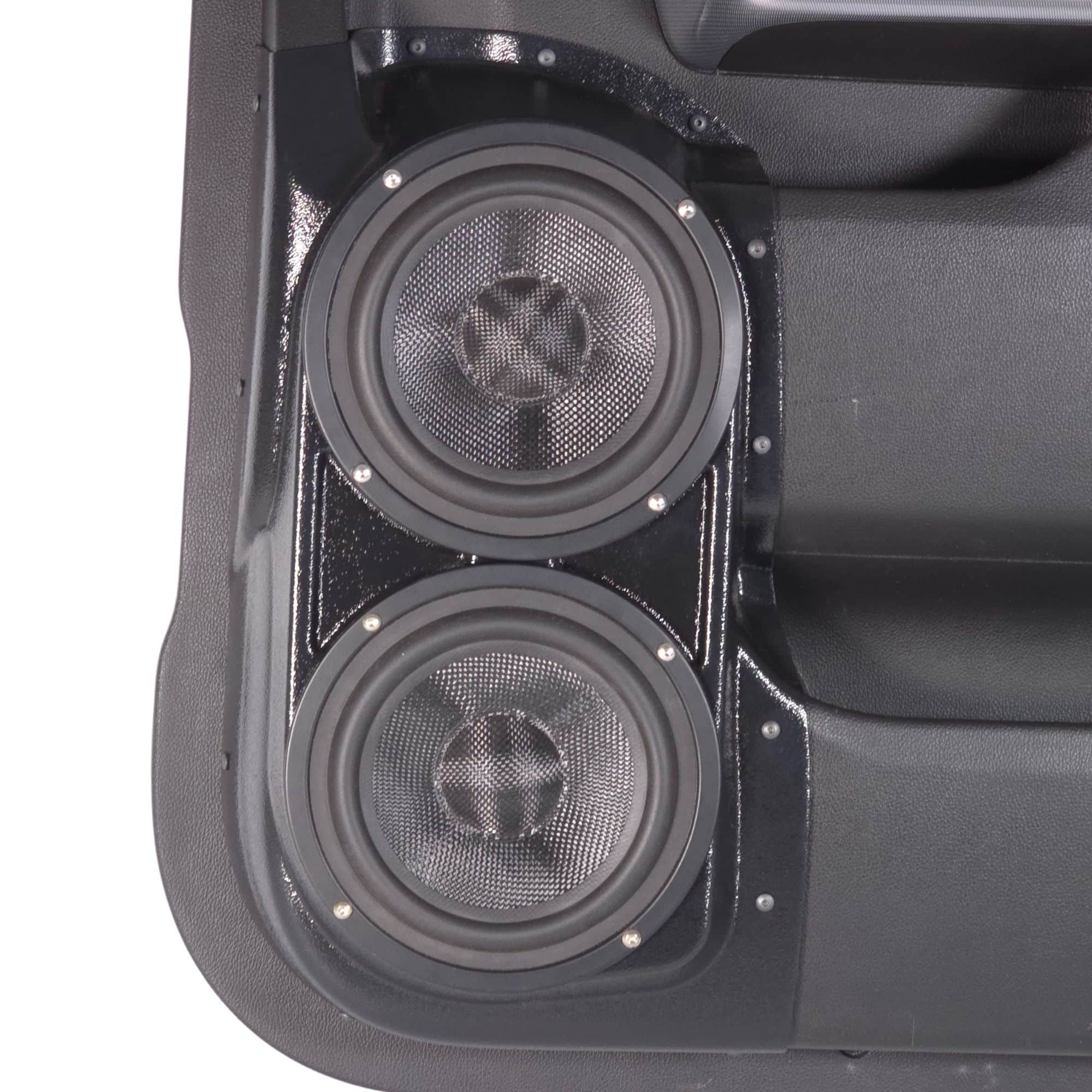 Dual 6.5" Rear Door Speaker Pods – 2014–2018 Chevrolet Silverado & GMC Sierra – Crew Cab - Image 2