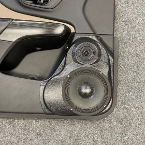 8" + 3.5" Front Door Speaker Pods – 2014–2023 Jeep Cherokee