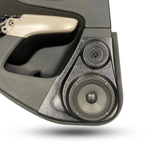 6.5" + 3.5" Rear Door Speaker Pods – 2014–2023 Jeep Cherokee