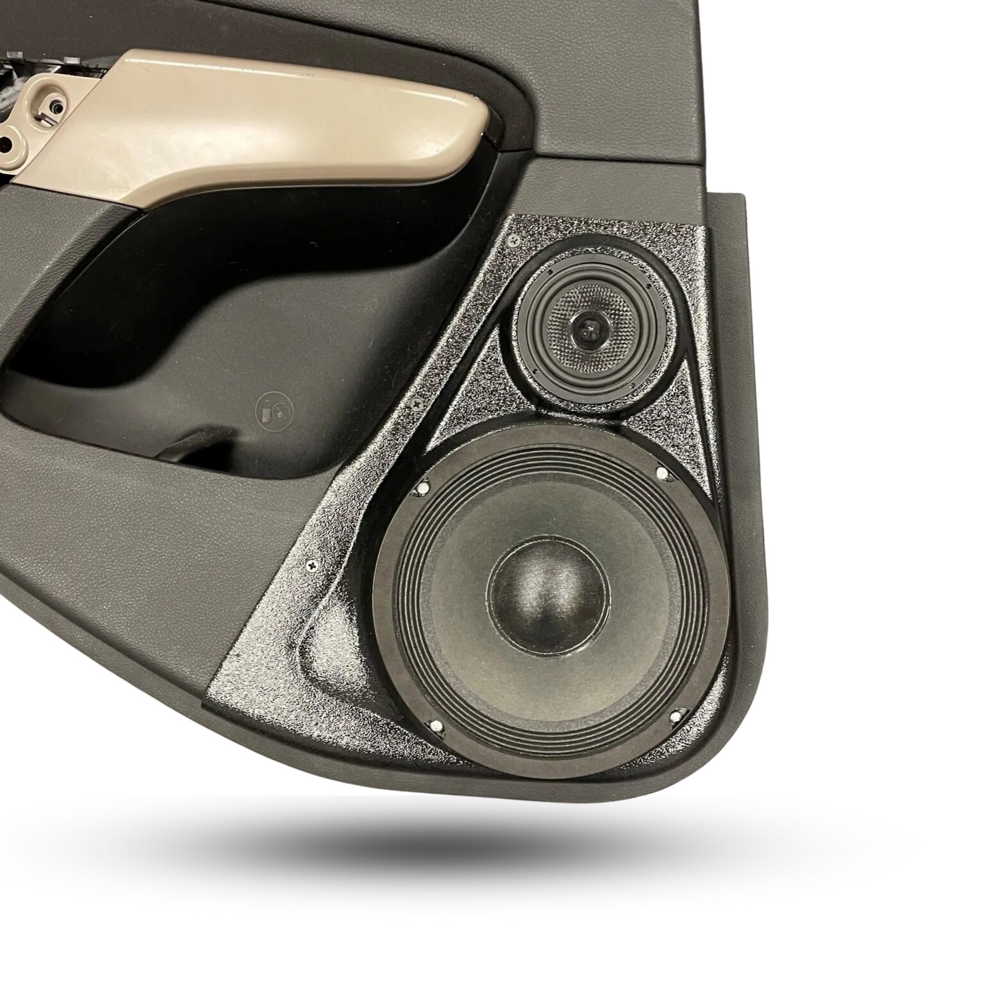 8" + 3.5" Rear Door Speaker Pods – 2014–2023 Jeep Cherokee