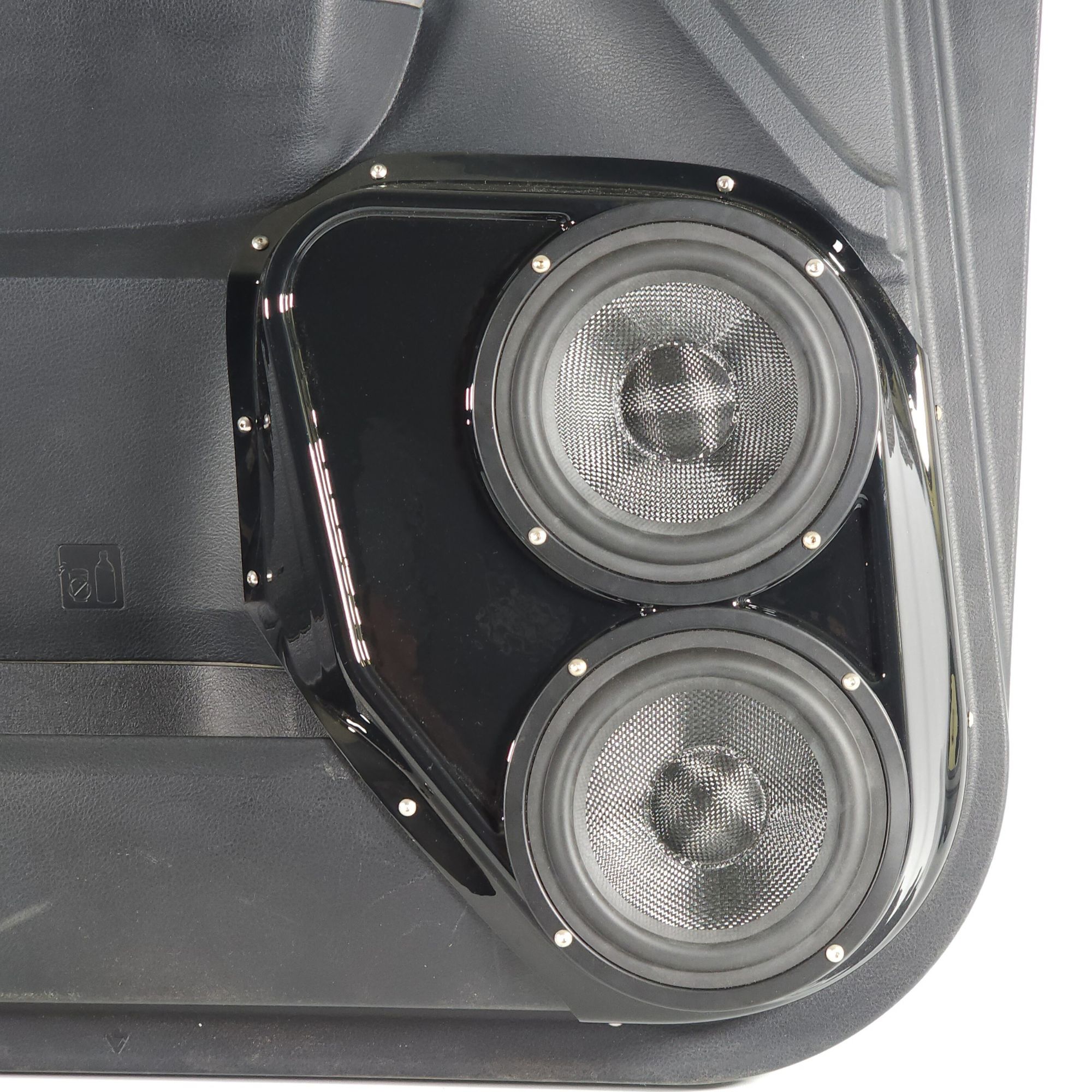 Dual 6.5" Front Door Speaker Pods – 2014–2021 Toyota Tundra