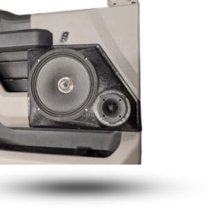 8" + 3.5" Front Door Speaker Pods – 2015–2020 Ford F-150 • 2017–2022 Ford F-250 & F-350