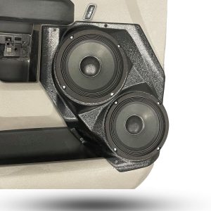 Dual 6.5" Front Door Speaker Pods – 2015–2020 Ford F-150 • 2017–2022 Ford F-250 & F-350