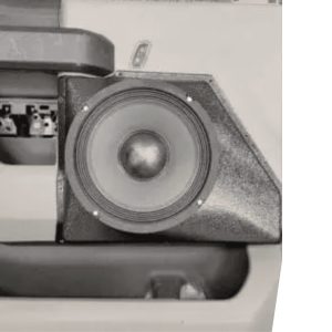 8" Front Door Speaker Pods – 2015–2020 Ford F-150 • 2017–2022 Ford F-250 & F-350