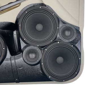 Dual 8" + Dual 3.5" Front Door Speaker Pods – 2015–2020 Chevrolet Suburban & Tahoe • GMC Yukon & Yukon XL