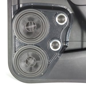 Dual 6.5" + Dual 2" Tweeter Rear Door Speaker Pods – 2019–2023 Ford Ranger