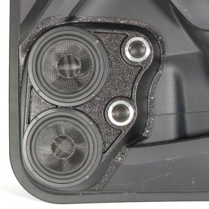 Dual 6.5" + Dual 2" Tweeter Front Door Speaker Pods – 2019–2023 Ford Ranger