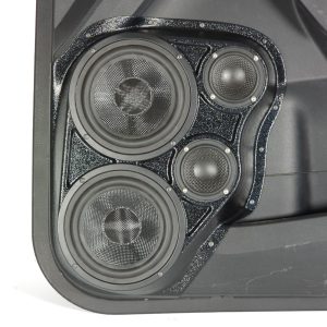 Dual 6.5" + Dual 3.5" Front Door Speaker Pods – 2019–2023 Ford Ranger