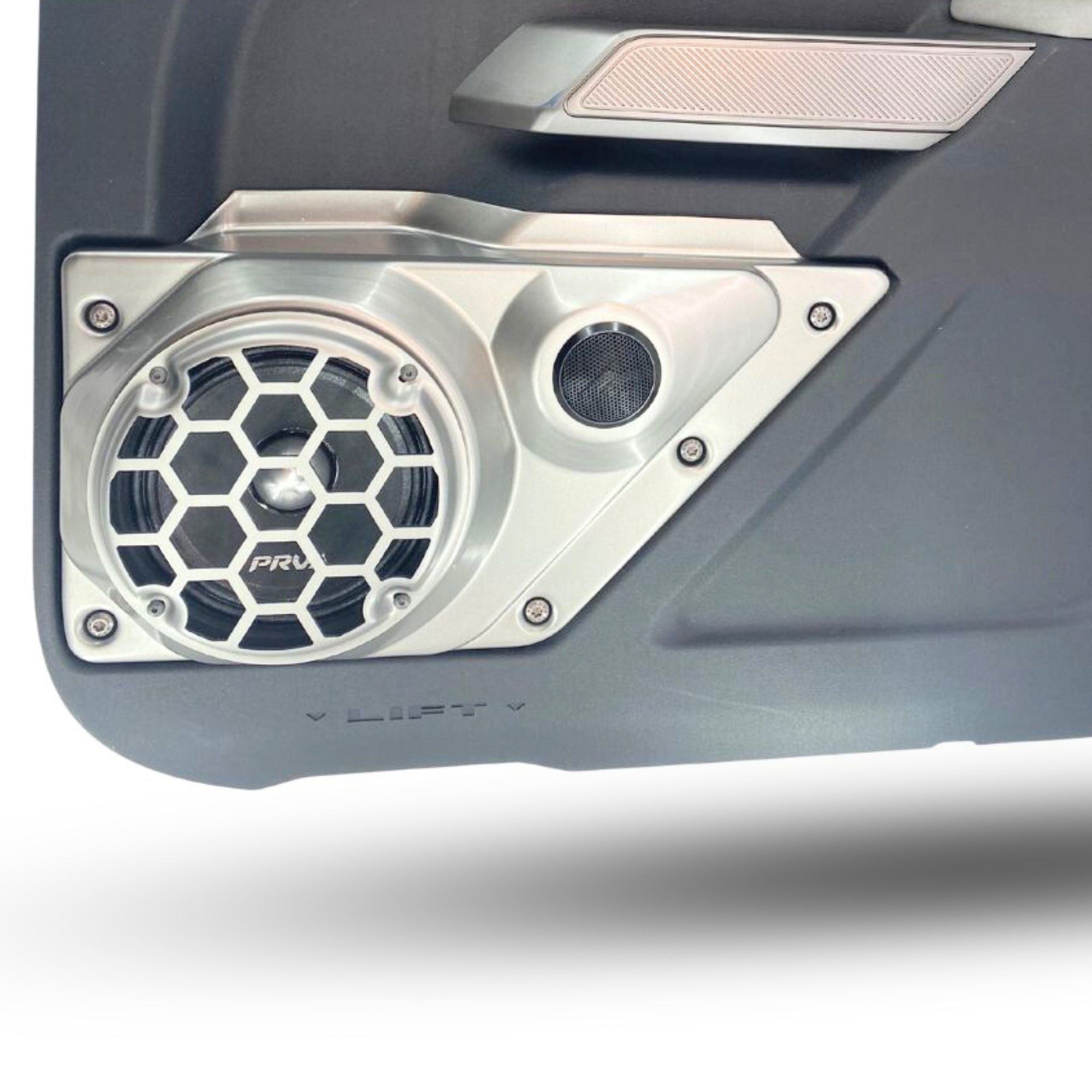 6.5" + 2" Tweeter Front Door Speaker Pods – 2021–2023 Ford Bronco - Image 2
