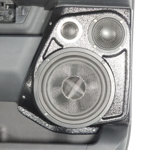 6.5", 3.5" + 2" Rear Door Speaker Pods – 2021–2026 Ford F-150 • 2023–2026 Ford F-250 & F-350 – Crew Cab