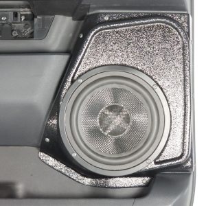6.5" Rear Door Speaker Pods – 2021–2026 Ford F-150 • 2023–2026 Ford F-250 & F-350 – Crew Cab