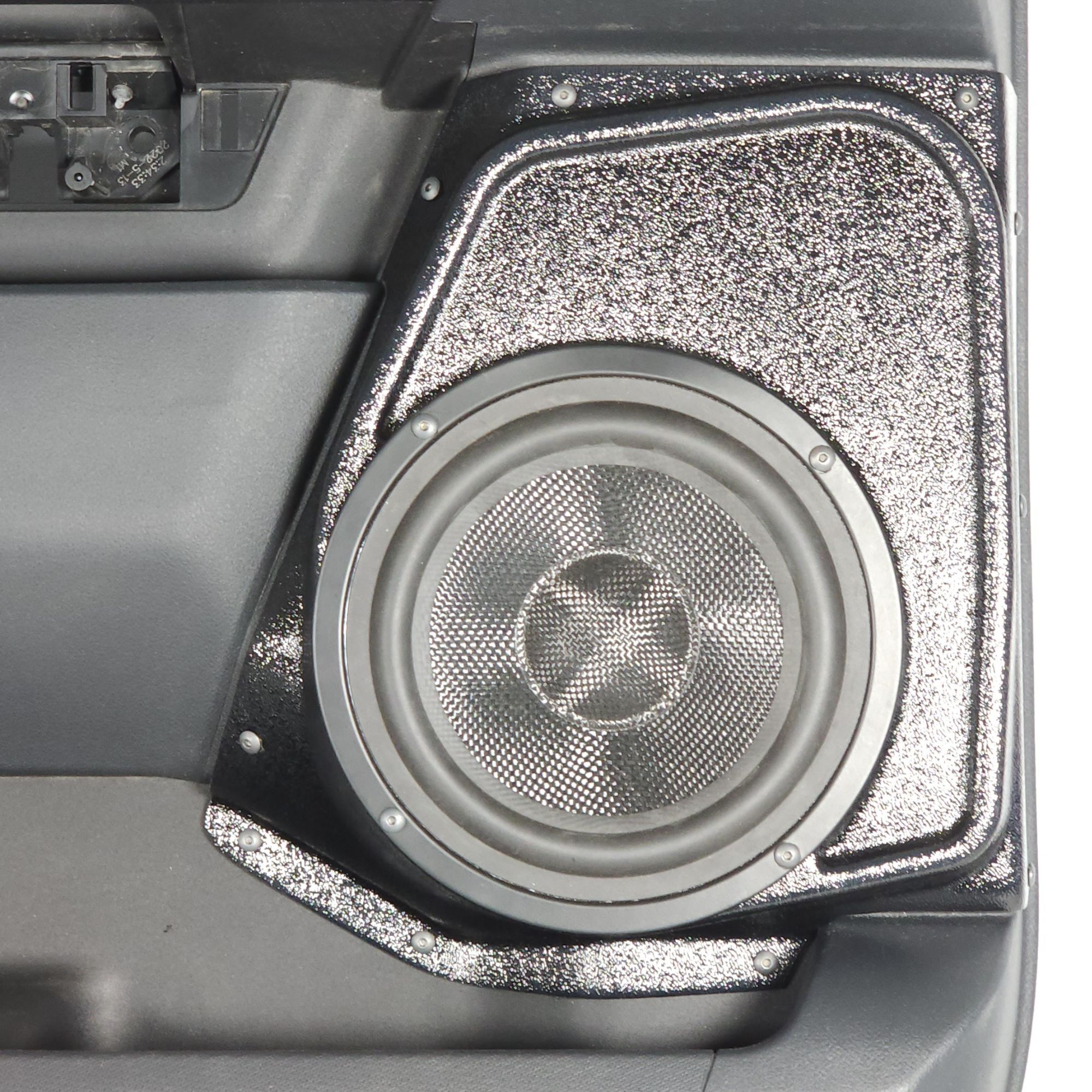 6.5" Rear Door Speaker Pods – 2021–2026 Ford F-150 • 2023–2026 Ford F-250 & F-350 – Crew Cab