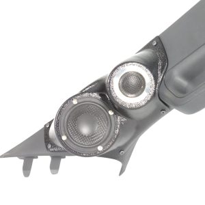 3.5" + 2" Tweeter A-Pillar Speaker Pods – 2021–2026 Ford F-150 • 2023–2026 Ford F-250 & F-350