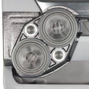 Dual 6.5" + Dual 2" Tweeter Front Door Speaker Pods – 2021–2026 Ford F-150 • 2023–2026 Ford F-250 & F-350
