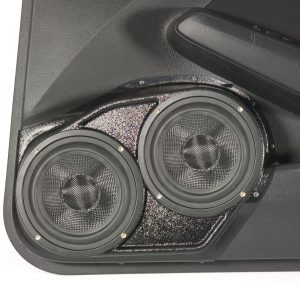 Dual 6.5" Front Door Speaker Pods – 2021–2024 Honda Civic Sedan – 4-Door