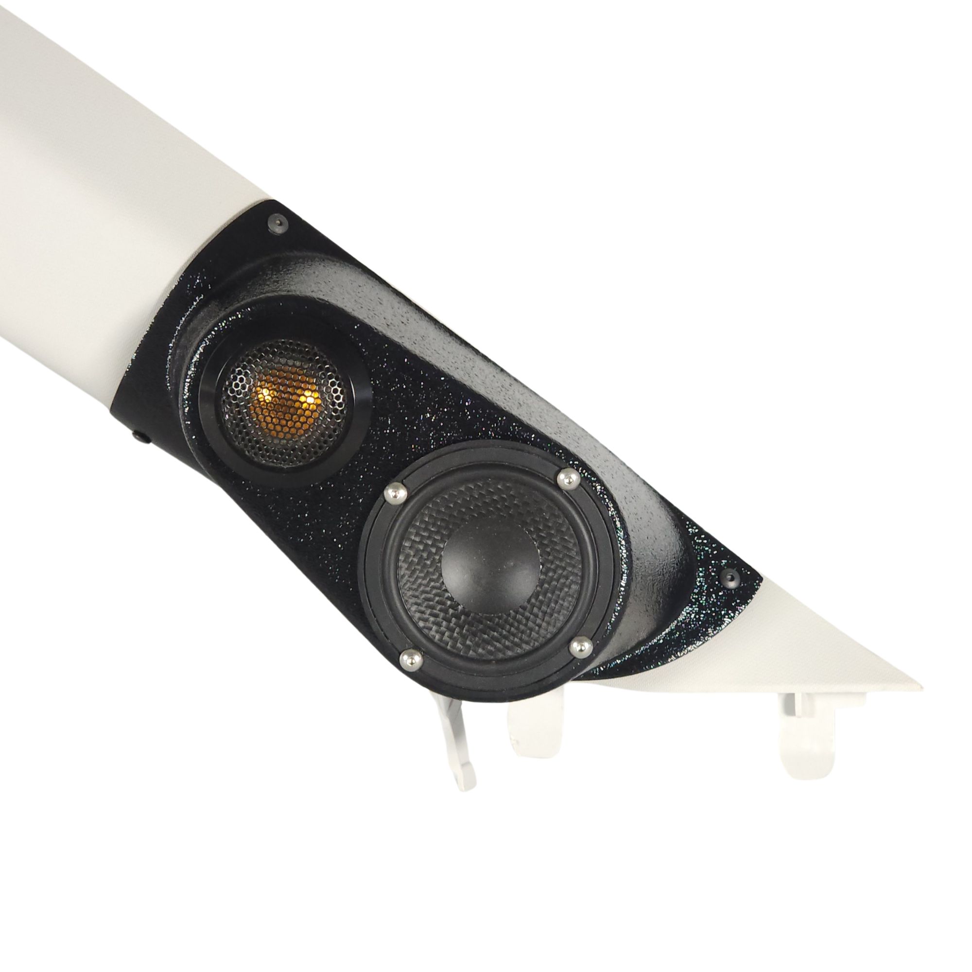 3.5" + 2" Tweeter A-Pillar Speaker Pods – 2022–2026 Ford Maverick