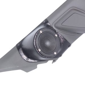 3.5" A-Pillar Speaker Pods – 2022–2026 Chevrolet Silverado • 2023–2025 GMC Sierra