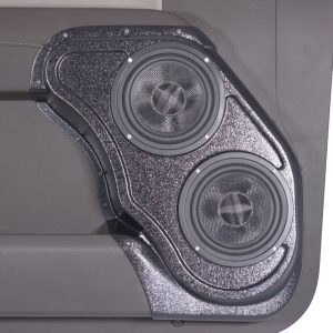 Dual 6.5" Front Door Speaker Pods – 2022–2026 Chevrolet Silverado • 2023–2025 GMC Sierra