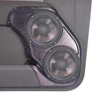 Dual 8" Front Door Speaker Pods – 2022–2026 Chevrolet Silverado • 2023–2025 GMC Sierra