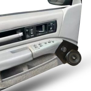 6.5" + 2" Tweeter Front Door Speaker Pods – 1992–1996 Chevrolet Caprice & Impala – Angled