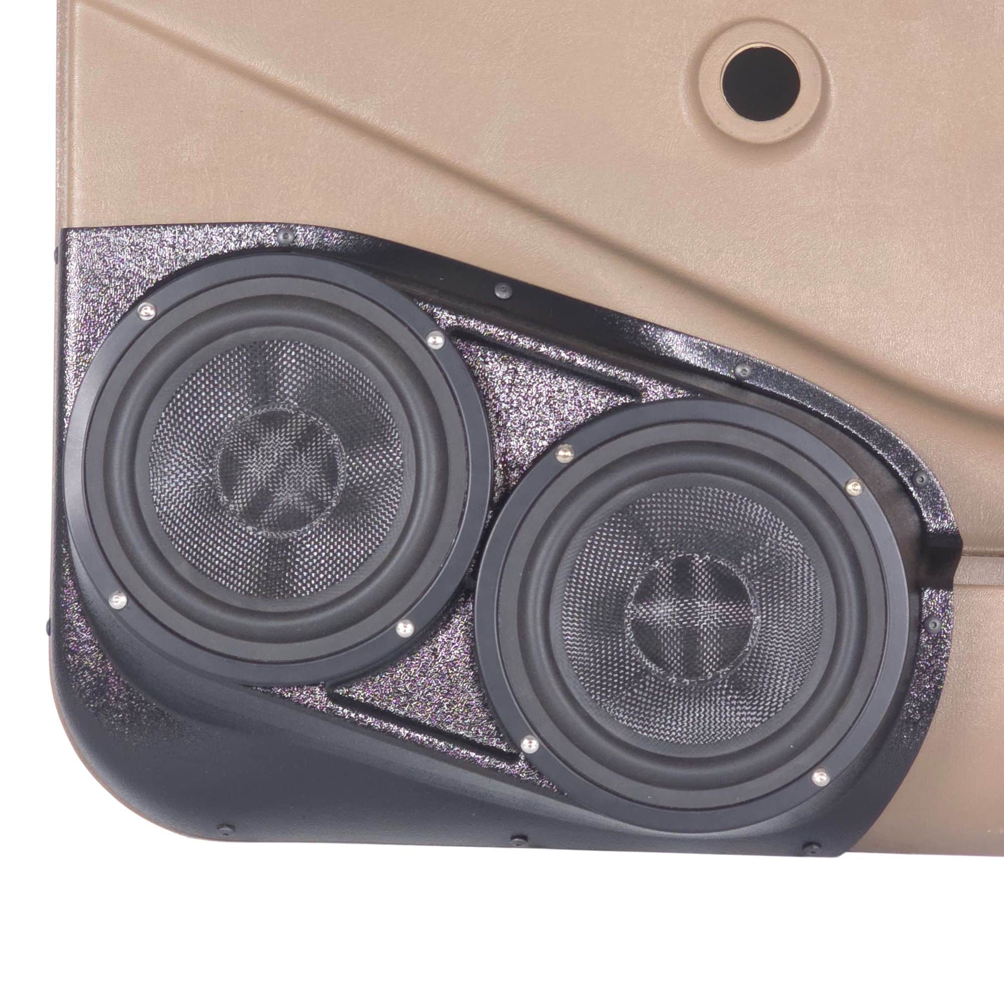 Dual 6.5" Front Door Speaker Pods – 1994–1997 Chevrolet Blazer & S-10 – Manual Windows - Image 2