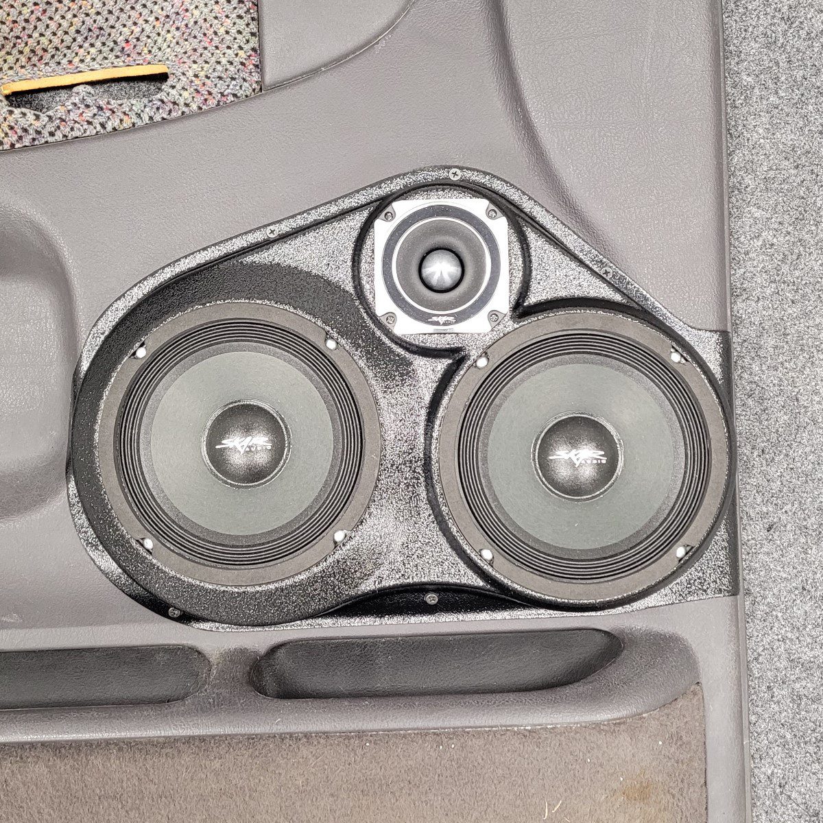 Dual 6.5" + 3.5" Front Door Speaker Pods – 1994–2001 Dodge Ram - Image 2