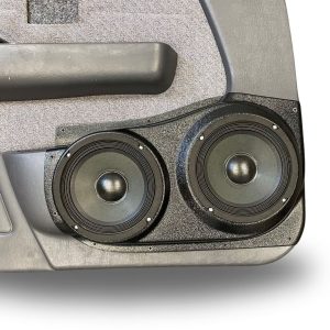 Dual 6.5" Front Door Speaker Pods – 1996–2000 Toyota Tacoma