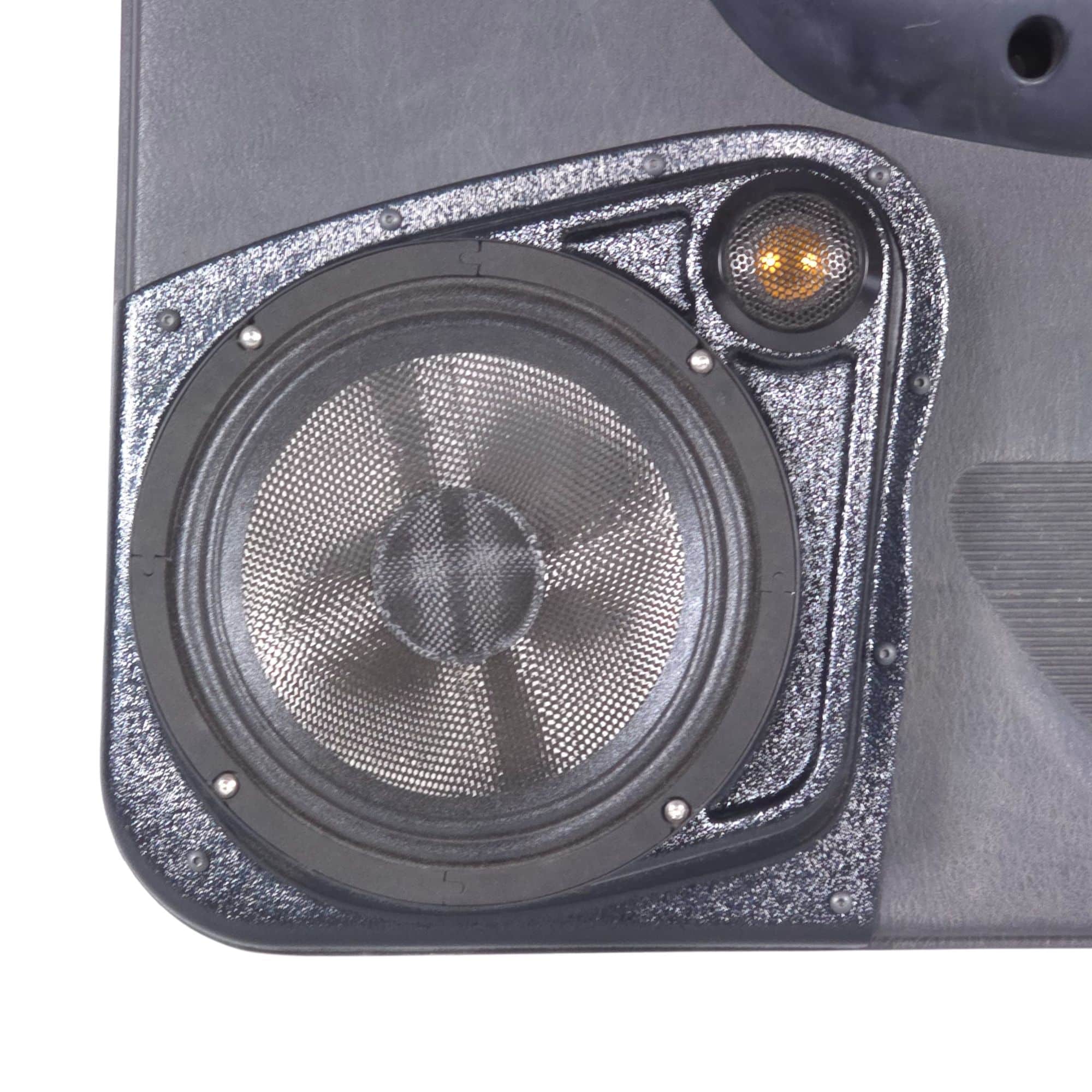 8" + 2" tweeter Front Door Speaker Pods – 1997–2001 Jeep Cherokee - Image 2