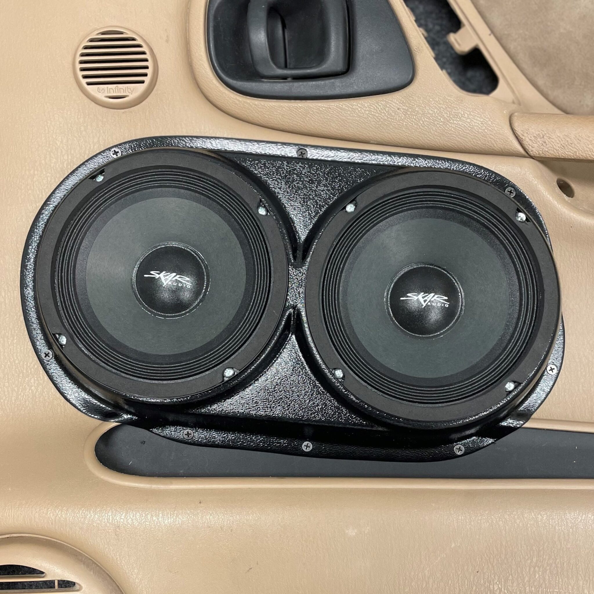 Dual 6.5" Front Door Speaker Pods – 1998–2000 Dodge Dakota & Durango