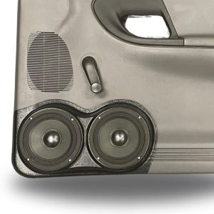 Dual 6.5" Front Door Speaker Pods – 1998–2012 Mazda B-Series & Ford Ranger – Manual Windows