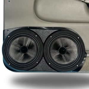 Dual 8" Front Door Speaker Pods – 1998–2004 Chevrolet Blazer & S-10 • GMC Jimmy & Sonoma