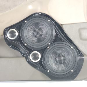 Dual 6.5" + Dual 2" Tweeter Front Door Speaker Pods – 1998–2002 Honda Accord Sedan – 4-Door