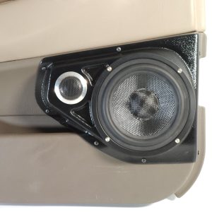 6.5" + 2" Tweeter Rear Door Speaker Pods – 1998–2002 Honda Accord Sedan – 4-Door