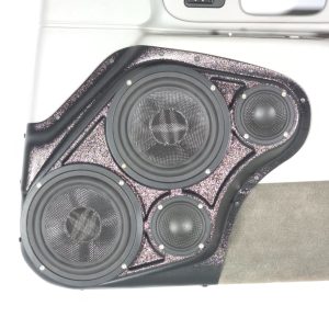 Dual 6.5" + Dual 3.5" Front Door Speaker Pods – 1998–2002 Lincoln Towncar