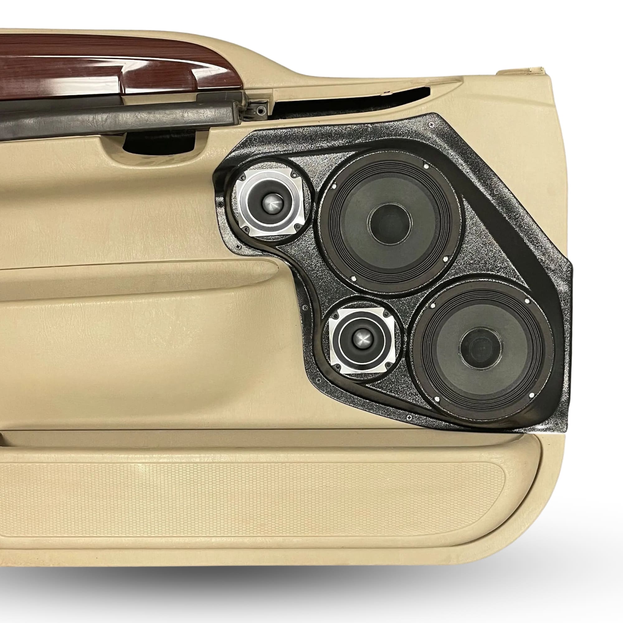 Dual 6.5" + Dual 3.5" Front Door Speaker Pods – 1999–2007 Ford Excursion & F-250 & F-350 - Image 4