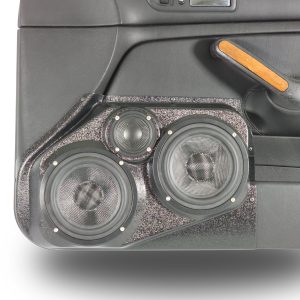 Dual 6.5" + 3.5" Front Door Speaker Pods – 1999–2004 Volkswagen Jetta